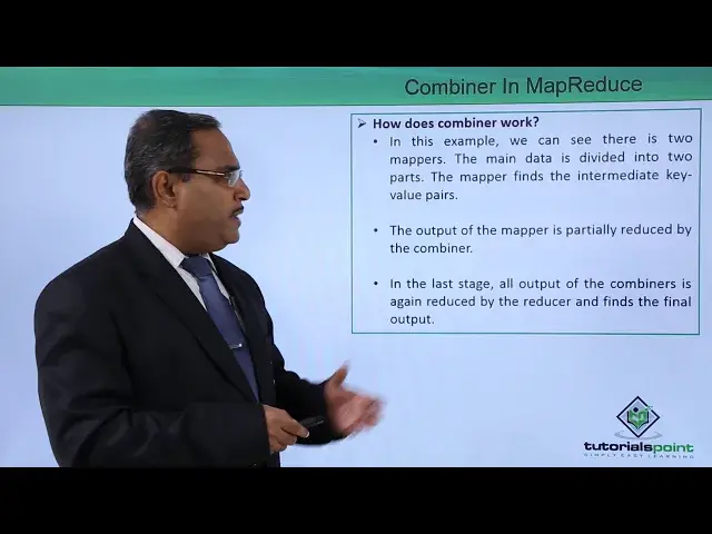 'Video thumbnail for Combiner in MapReduce'
