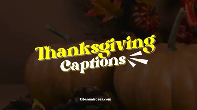 Video thumbnail for 21+ Thanksgiving Captions For Instagram [With Quotes]