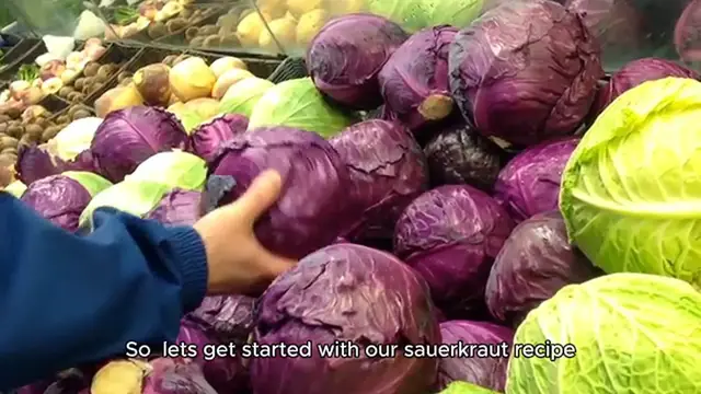 Video thumbnail for Sauerkraut recipe