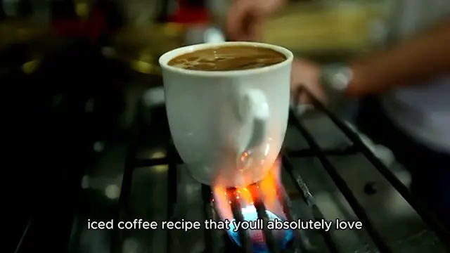 'Video thumbnail for Iced coffee recipe'