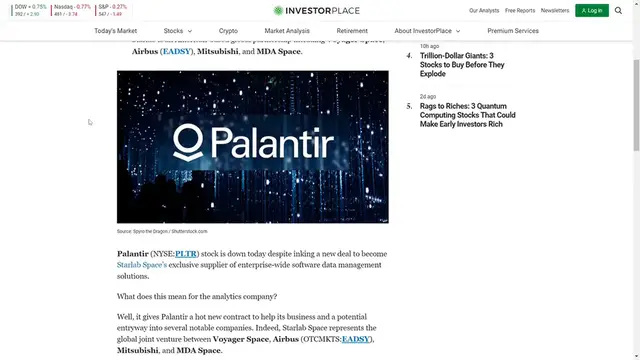 Video thumbnail for Palantir Landed Two New Contracts and a Price Target Boost – Is This the AI Stock of the Year_