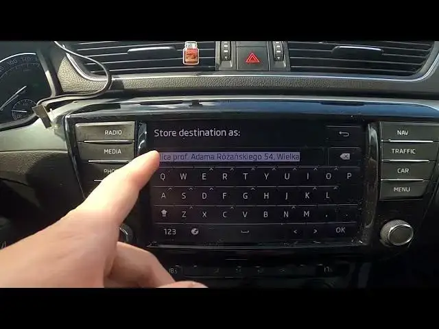 Video thumbnail for How to Store Position in Navigation Memory in Skoda Superb III ( 2015 - now )