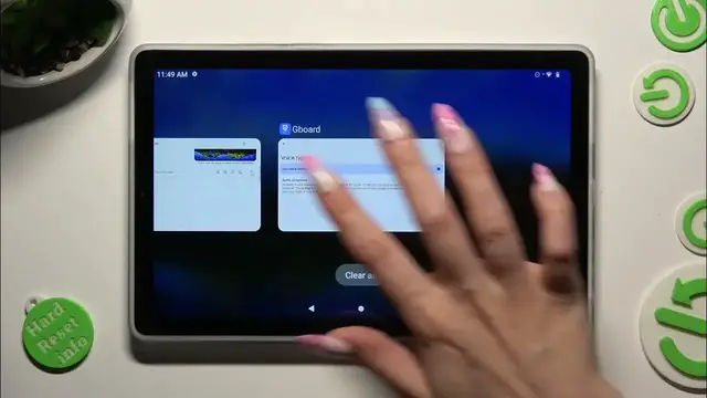 'Video thumbnail for How To Turn On and Use Voice Typing For LENOVO TAB M9'