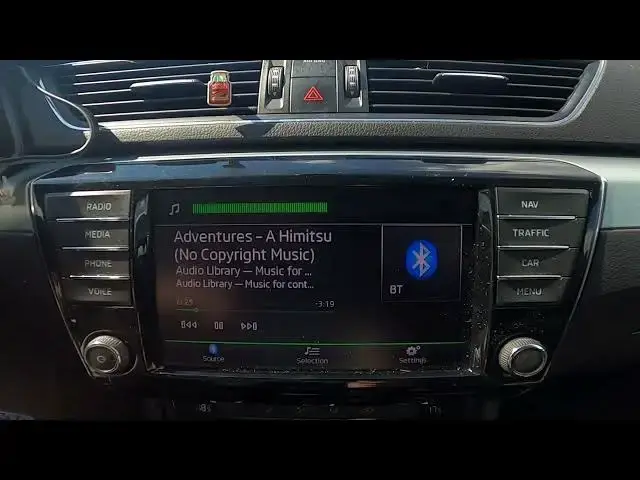 Video thumbnail for How to Play Music from Smartphone via Bluetooth in Skoda Superb III ( 2015 – Now )
