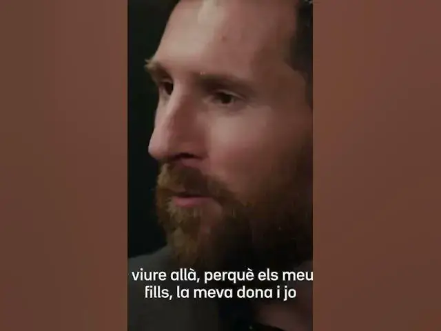 Video thumbnail for ESCUCHAD A MESSI VOLVER A HABLAR DEL BARÇA