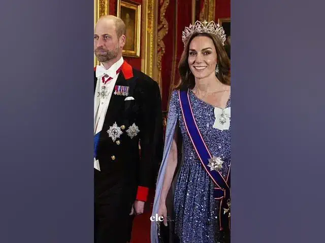 Video thumbnail for The Prince & Princess of Wales, Kate Middleton, at the German State Banquet #royal #kate #princess