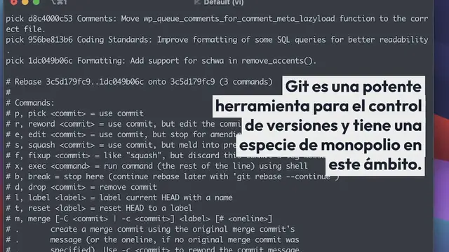 Video thumbnail for Git Avanzado: Comandos Avanzados Además de los Básicos
