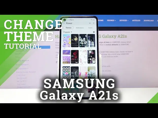 'Video thumbnail for How to Change Theme in SAMSUNG Galaxy A21s – Find New Themes'