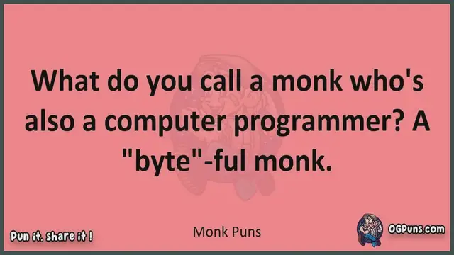 Video thumbnail for Monk - Jokes, Puns, Wordplays, and Laughter