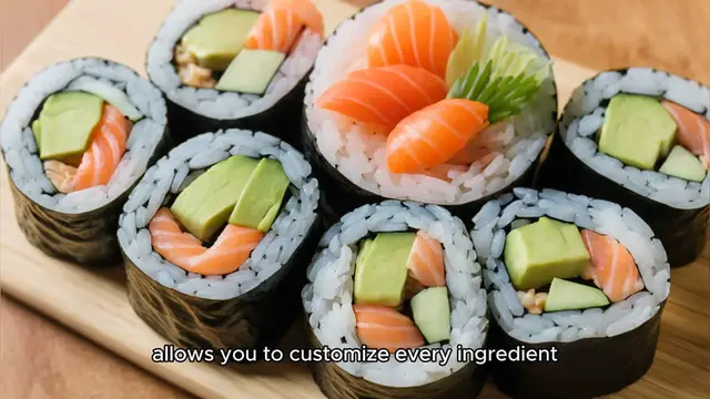 Video thumbnail for Homemade Sushi Rolls Recipe