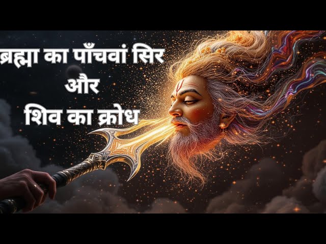 Video thumbnail for ब्रह्मा का पाँचवां सिर और शिव का क्रोध | Ego का अंत | Brahma’s Fifth Head & Shiva’s Anger Explained