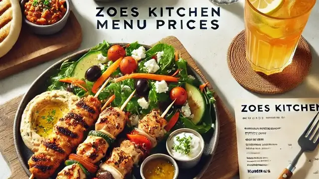 Video thumbnail for Zoes Kitchen Menu price