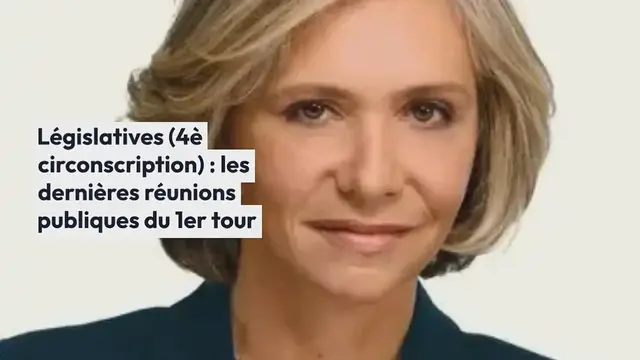 Video thumbnail for Morbihan. Législatives (4è circonscription) : les dernières réunions publiques du 1er tour