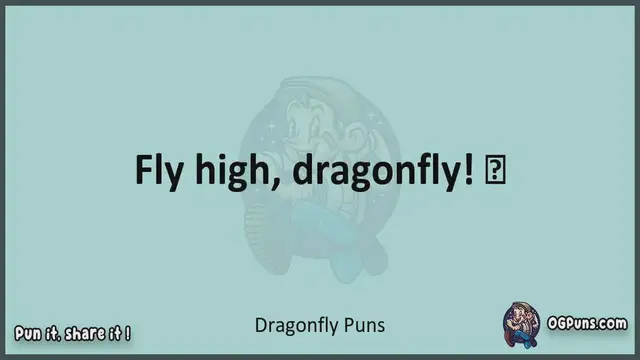 Video thumbnail for Dragonfly - Jokes, Puns, Wordplays, and Laughter