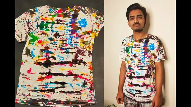 Video thumbnail for How to Tie Dye T-shirts at Home | Easy & Simple Tie dye Tutorial for Beginners