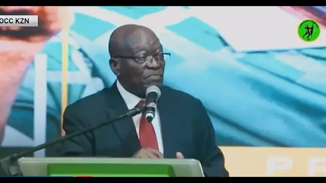 Video thumbnail for Jacob Zuma final respond to Malema's personal attack on MK Party and it's members.