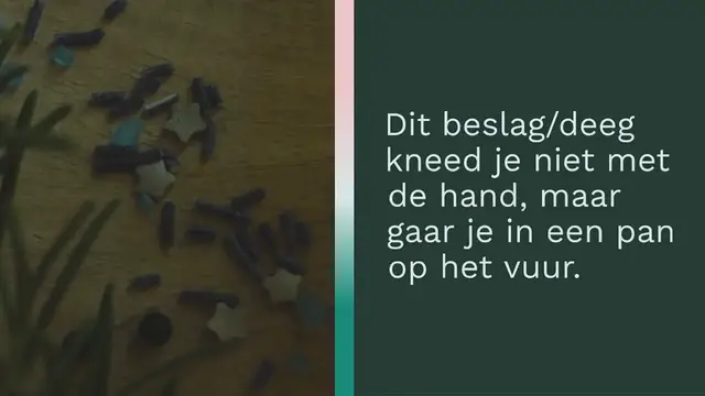 Video thumbnail for BASISRECEPT: SOESJES MET BANKETBAKKERSROOM