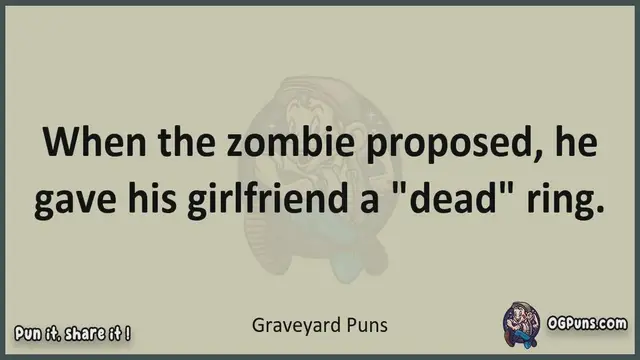Video thumbnail for Graveyard - Jokes, Puns, Wordplays, and Laughter