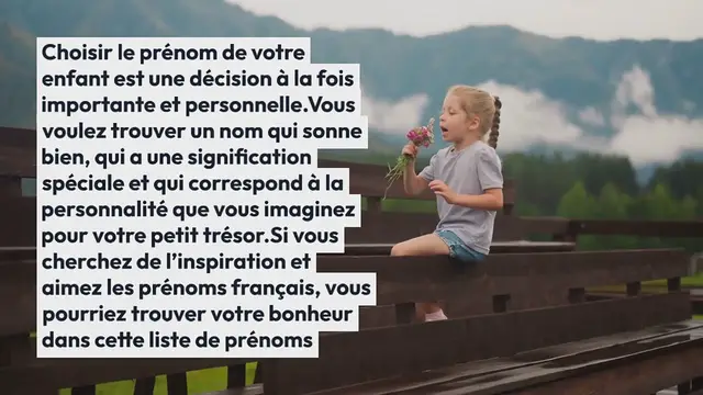 Video thumbnail for Les plus beaux prénoms commençant par N : un gage de succès