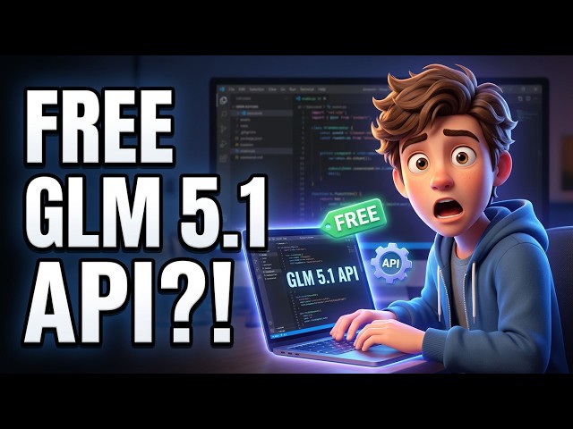 Video thumbnail for Get Free GLM 5.1 API 😱 Best Open Source Coding AI?