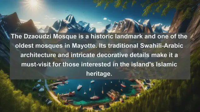 Video thumbnail for Discovering Mayotte's Architectural Gems: Top 10 Landmarks to Explore