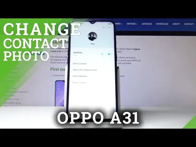 'Video thumbnail for How to Add Photo to Contact in OPPO A31 2020 – Personalize Contact List'