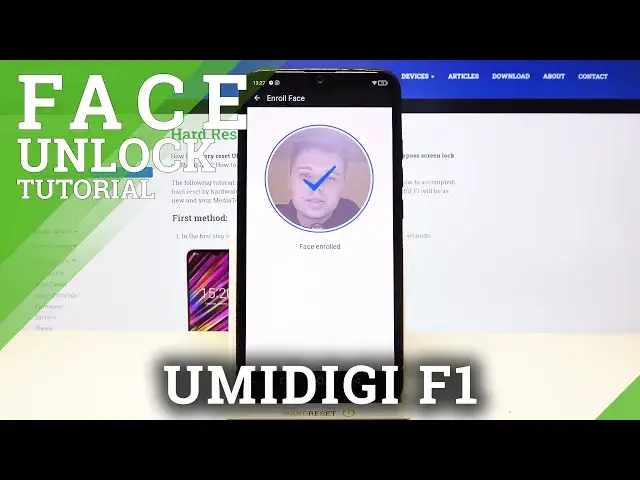 'Video thumbnail for How to Set Up Face Unlock in UMIDIGI F1 – Activate Face Recognition'