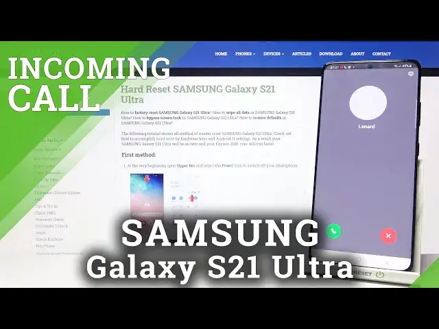 'Video thumbnail for How to Check Line Incoming Call on SAMSUNG Galaxy S21 Ultra Ultra – Line App Incoming Call'