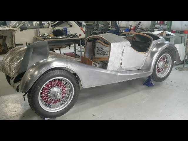 Video thumbnail for Metal Shaping Car Body: 1937 Riley Fenders
