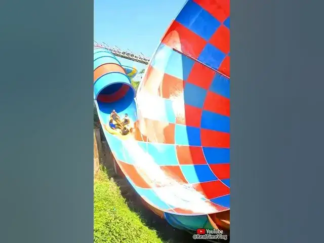 Video thumbnail for Swirl Whirl Ride at IMAGICA WATER PARK #shorts #waterpark