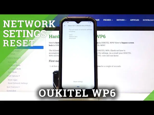 'Video thumbnail for How to Reset Network Settings in OUKITEL WP6 – Restore Network Settings'