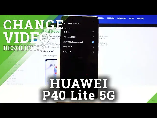 Video thumbnail for How to Change Video Resolution in Huawei P40 Lite 5G - Camera Settings