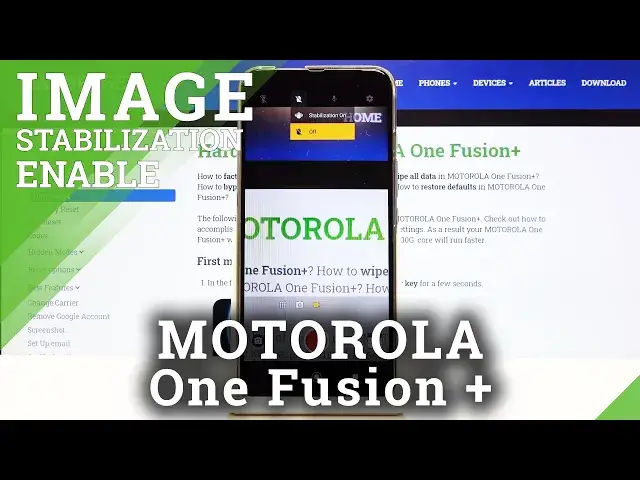 Video thumbnail for How to Activate Image Stabilization in MOTOROLA One Fusion+ – Camera Adjustment