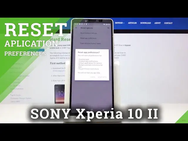 Video thumbnail for How to Reset App Preferences in SONY Xperia 10 II - Default App Settings