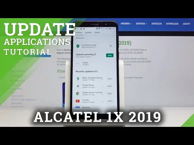 Video thumbnail for How to Update Apps in ALCATEL 1X 2019 – Newest App Version