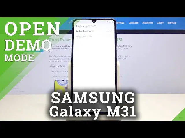 'Video thumbnail for How to Open Demo Mode in SAMSUNG Galaxy M31'