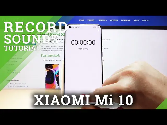 'Video thumbnail for How to Record Sounds in XIAOMI Mi 10 – Use Device’s Recorder'
