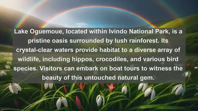 Video thumbnail for Discovering Gabon's Natural Gems: Top 10 Famous Lakes to Explore