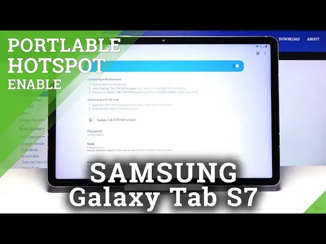 Video thumbnail for How to Enable Portable Hotspot on SAMSUNG Galaxy Tab S7 – Share Wi-Fi