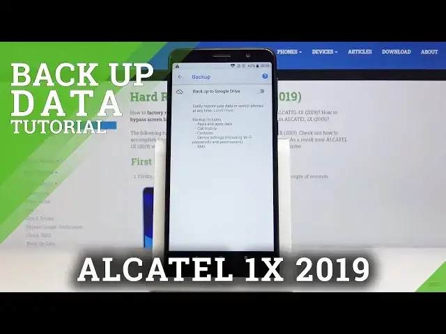 Video thumbnail for How to Perform Google Backup in ALCATEL 1X 2019 – Copy & Save Data