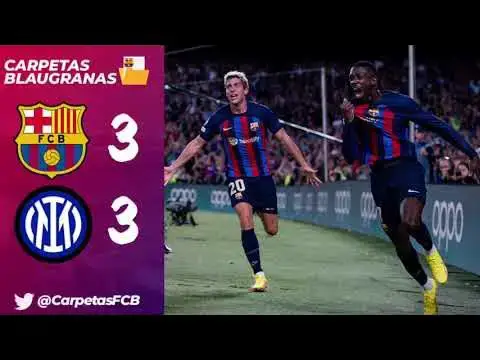 Video thumbnail for El Barça empata y queda prácticamente ELIMINADO de la Champions- Se avecina EL CLÁSICO | El resumen.