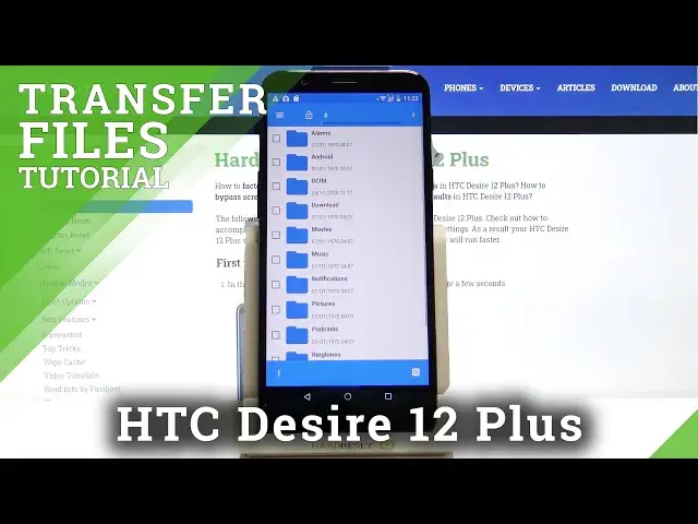 'Video thumbnail for How to Transfer Files from HTC Desire 12 Plus – Import & Export Data'