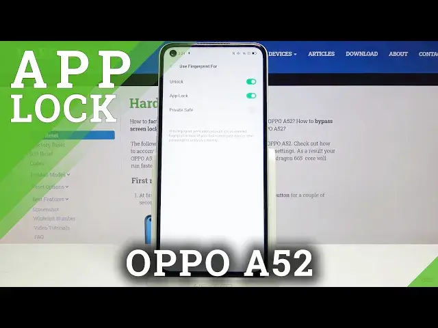 'Video thumbnail for How to Lock Apps with Fingerprint in OPPO A52 – Protect Apps'
