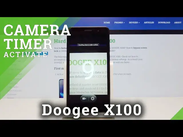 Video thumbnail for How to Set Up Camera Timer in DOOGEE X100