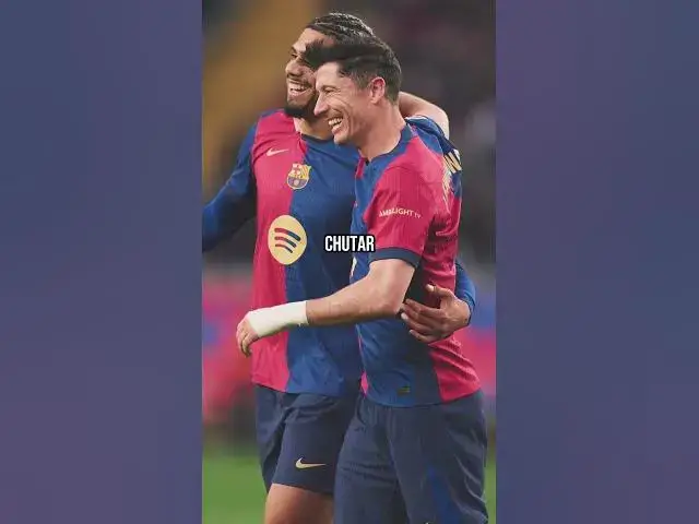 Video thumbnail for LEWANDOWSKI NO PODÍA NI CHUTAR HACE UNAS SEMANAS