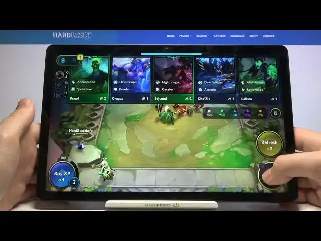Video thumbnail for TFT Mobile on Lenovo Tab P11 – TeamFight Tactics Gameplay