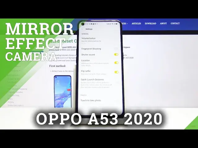 Video thumbnail for How to Turn On / Off Camera Mirror Effect in OPPO A53 2020 – Manage Mirror Reflection