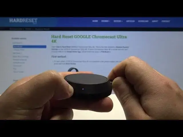 Video thumbnail for How to Hard Reset Google Chromecast Ultra 4K? Reset by using Reset Button