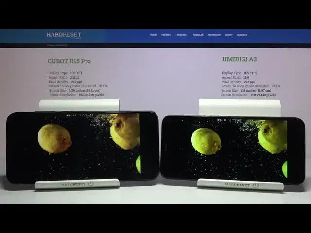 Video thumbnail for CUBOT R15 Pro vs Umidigi A3 Display Comparison – Screen Comparison Test