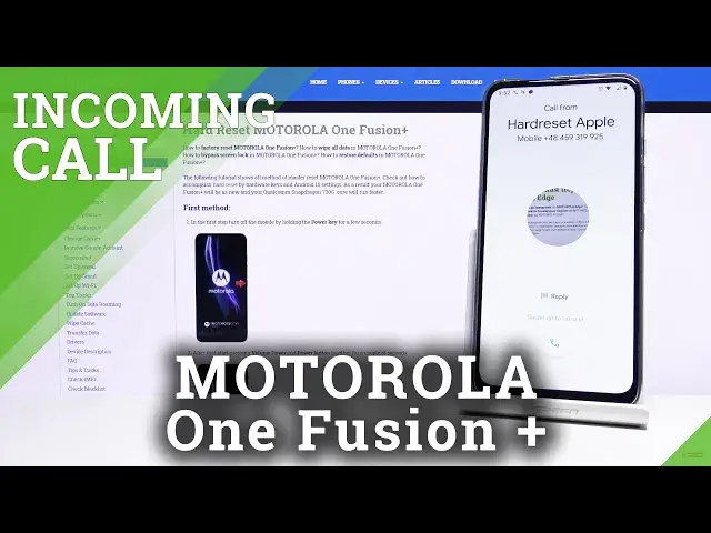 Video thumbnail for Discover Incoming Call in MOTOROLA One Fusion+ – Incoming Call Screen